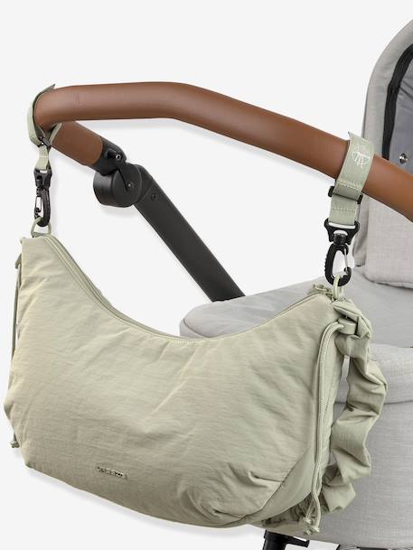 Sac banane à langer noir+vert 13 - vertbaudet enfant 