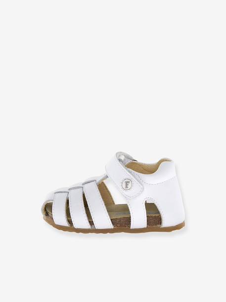 Sandales bébé Falcotto Alby 1ers pas blanc 3 - vertbaudet enfant 