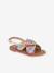 Sandales Bisou doré+multicolore 4 - vertbaudet enfant 