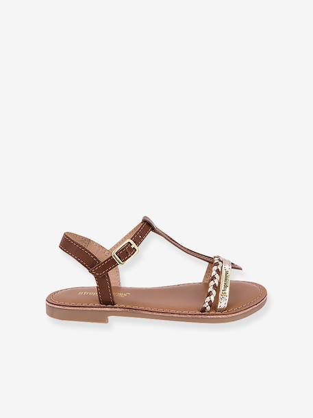 Sandales Badou Tan marron 2 - vertbaudet enfant 