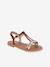 Sandales Badou Tan marron 1 - vertbaudet enfant 