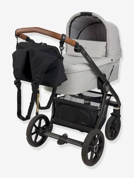 Sac à langer bandoulière Teya noir+vert 5 - vertbaudet enfant 