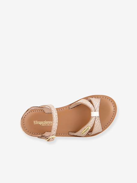 Sandales Belle Zèbre beige 3 - vertbaudet enfant 