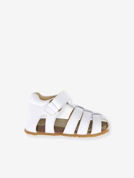 Sandales bébé Falcotto Alby 1ers pas blanc 2 - vertbaudet enfant 