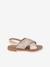 Sandales Bisou doré+multicolore 2 - vertbaudet enfant 