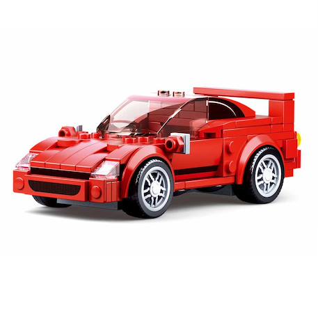 Model bricks - voiture de sport italienne Rouge 2 - vertbaudet enfant 