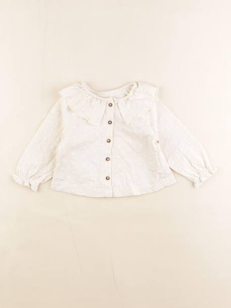 Chemise - 12 mois Beige 1 - vertbaudet enfant 