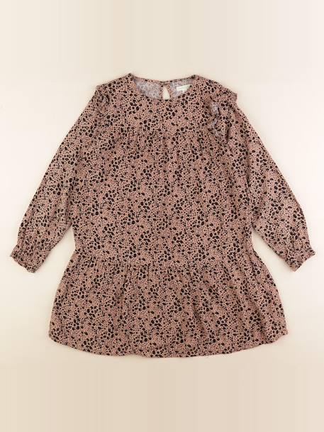Robe - 10 ans Marron 1 - vertbaudet enfant 