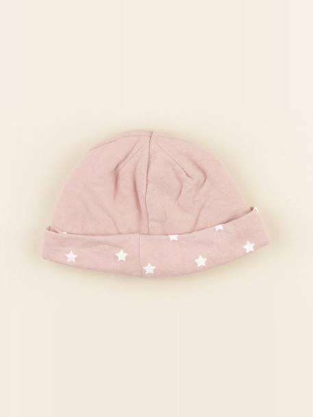 Bonnet - 1 mois Rose 1 - vertbaudet enfant 