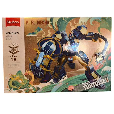 Robot pr mecha black tortoise Bleu 3 - vertbaudet enfant 
