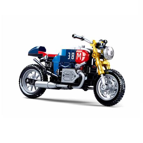 Model bricks - moto café racer Noir 3 - vertbaudet enfant 