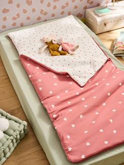 Linge de maison et décoration-Linge de lit enfant-Couchage d'appoint -Sac de couchage coton cœur