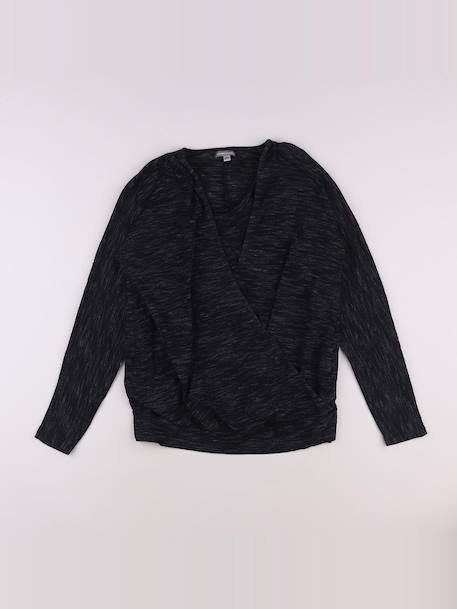 Tee-shirt - 34 à 36 Noir 1 - vertbaudet enfant 