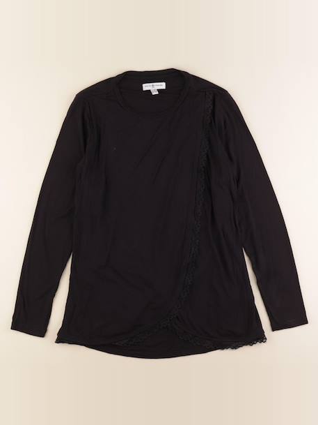 Tee-shirt grossesse - 34 à 36 Noir 1 - vertbaudet enfant 