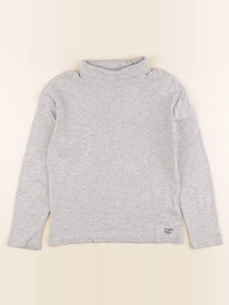 Sous-pull - 8 ans Gris 1 - vertbaudet enfant 