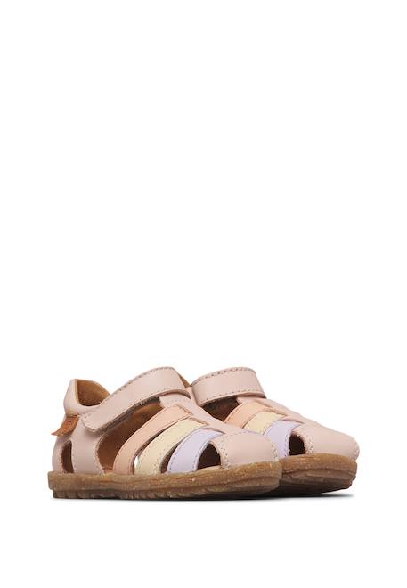 Sandales semi see Bleu-citrouille+Lilas-+Lilas-rose+Marine-+Rose clair-+Sage-+Vert- 12 - vertbaudet enfant 