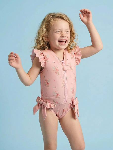 Fille-Maillot de bain-Maillot une pièce-Maillot de bain flottant enfant - fleurette