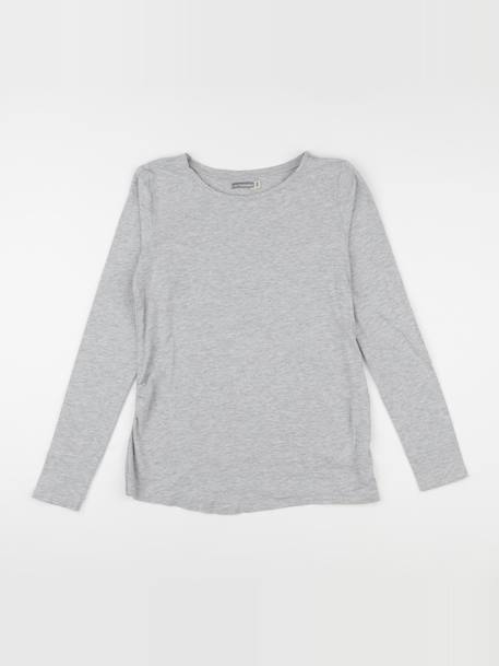 Tee-shirt grossesse - 38 à 40 Gris 1 - vertbaudet enfant 