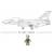 Model bricks - chasseur falcon Gris 3 - vertbaudet enfant 