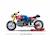 Model bricks - moto café racer Noir 5 - vertbaudet enfant 