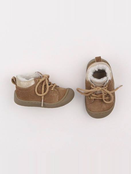 Bottillons - pointure 18 Marron 1 - vertbaudet enfant 