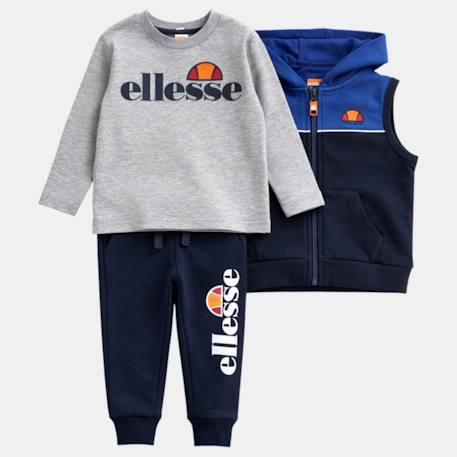 Ensemble t-shirts manches courtes et pantalon avec doudoune à imprimé Marine 4 - vertbaudet enfant 