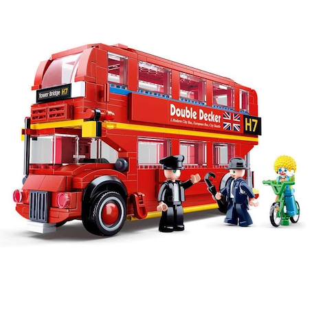 Model bricks - bus londonien Rouge 2 - vertbaudet enfant 