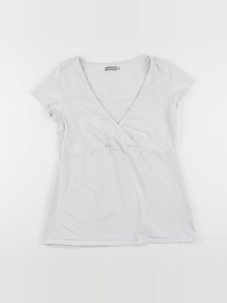 Tee-shirt grossesse - 34 à 36 Blanc 1 - vertbaudet enfant 