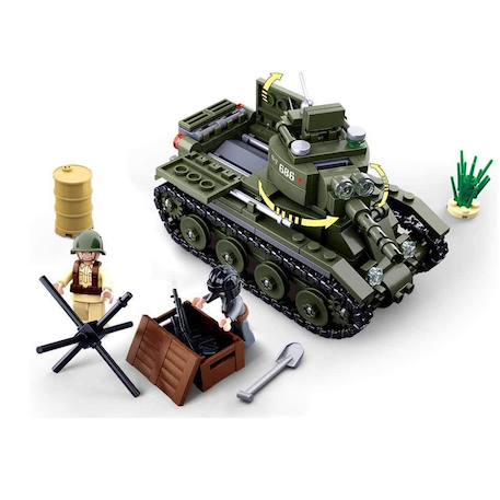 Army wwii - char militaire allié Vert 3 - vertbaudet enfant 