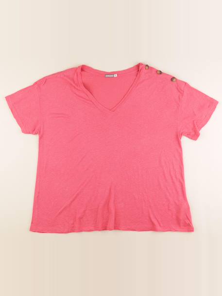 Tee-shirt grossesse - 46 à 48 Rose 1 - vertbaudet enfant 