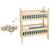 Lit superposé de poupée nature Beige 6 - vertbaudet enfant 