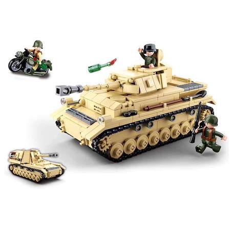 Army wwii - grand char allemand 2 en 1 Beige 4 - vertbaudet enfant 