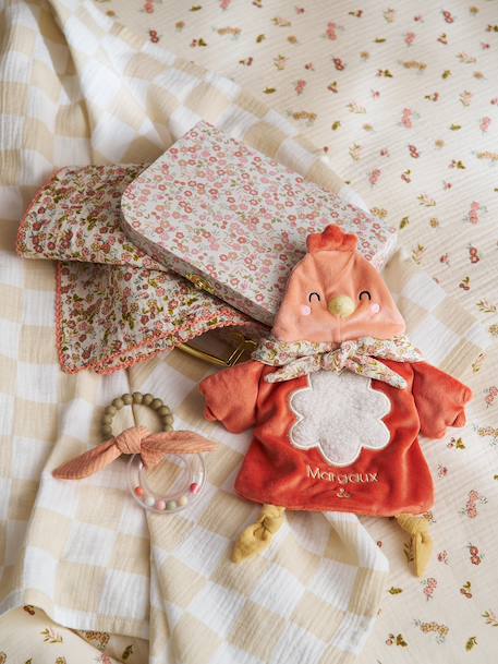 Valisette doudou personnalisable cocotte Cocotte 1 - vertbaudet enfant 
