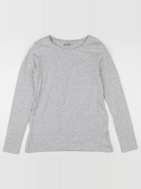 Tee-shirt grossesse - 38 à 40 Gris 1 - vertbaudet enfant 