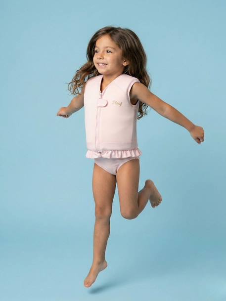 Maillot de bain flottant enfant - mousse Rose pâle 3 - vertbaudet enfant 