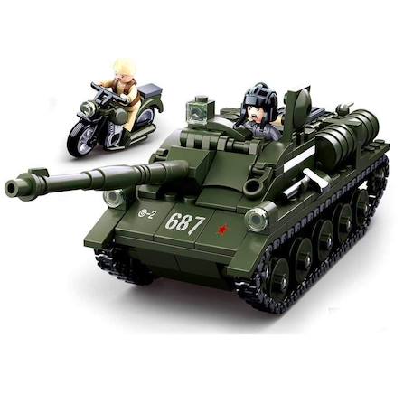 Army wwii - char d'assaut allié Vert 2 - vertbaudet enfant 