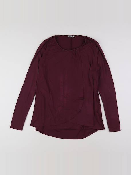 Tee-shirt grossesseallaitement - 34 à 36 Rouge 1 - vertbaudet enfant 