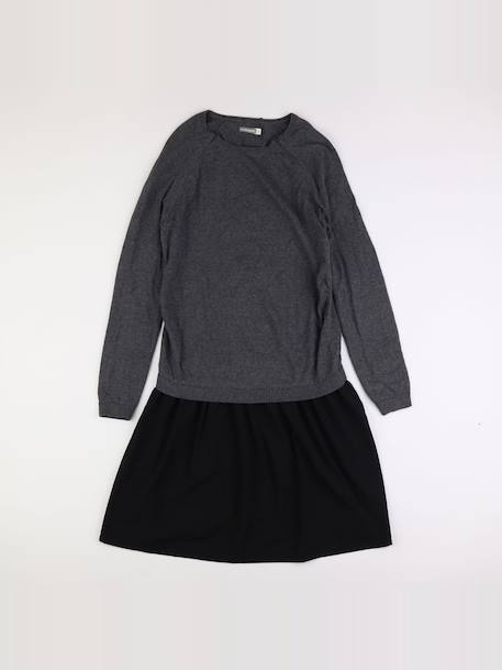 Robe grossesse - 42 à 44 Gris 1 - vertbaudet enfant 