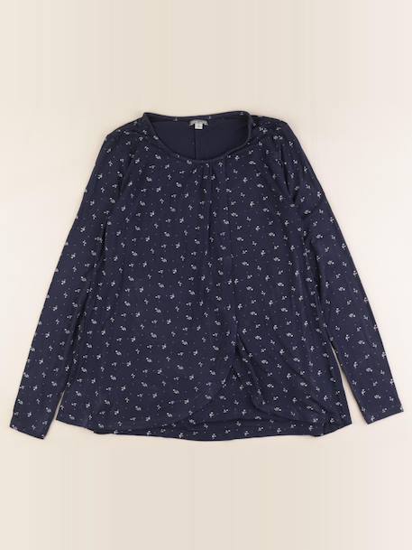 Tee-shirt grossesse - 34 à 36 Bleu 1 - vertbaudet enfant 