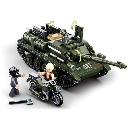 Army wwii - char d'assaut allié Vert 4 - vertbaudet enfant 