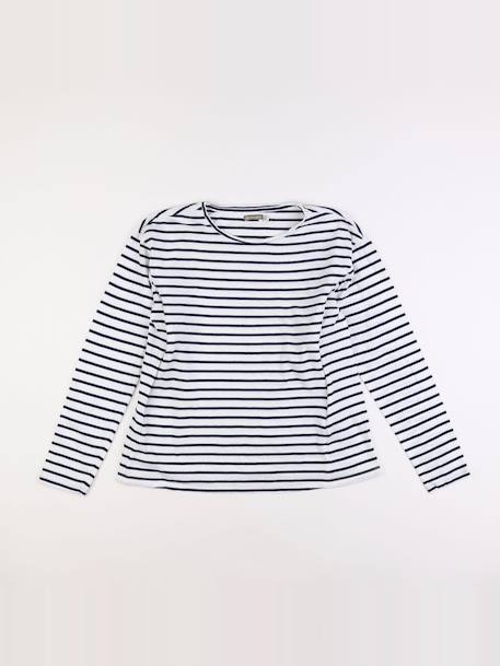 Tee-shirt grossesse - 38 à 40 Blanc, bleu 1 - vertbaudet enfant 