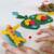 Pâte à modeler 'yuki' naturelle & vegan bio set de 4 pots Multicolore 3 - vertbaudet enfant 
