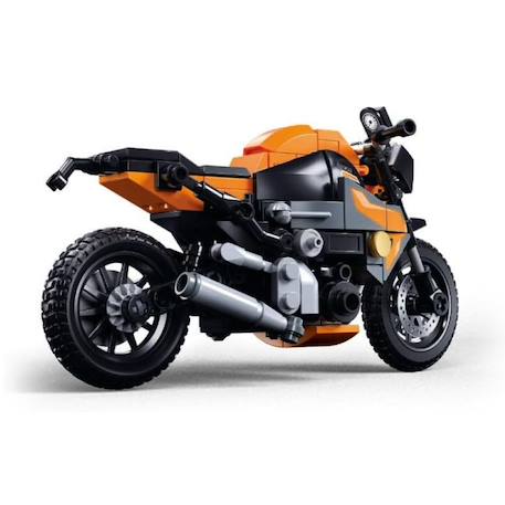 Model bricks - moto orange Orange 3 - vertbaudet enfant 