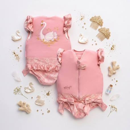 Maillot de bain flottant enfant - lily Rose clair 4 - vertbaudet enfant 