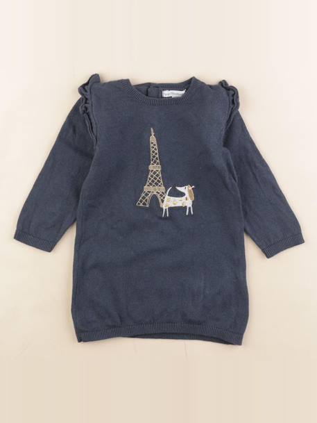 Robe - 18 mois Bleu 1 - vertbaudet enfant 