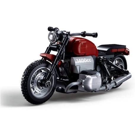 Model bricks - moto style harley Rouge 2 - vertbaudet enfant 