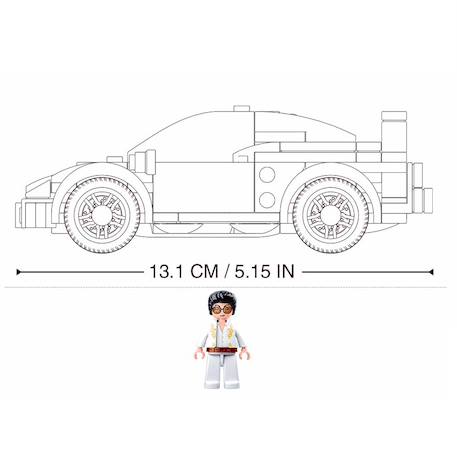 Model bricks - voiture de sport italienne Rouge 4 - vertbaudet enfant 