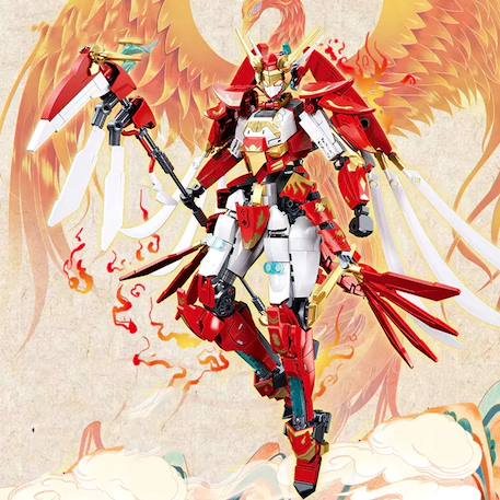 Robot pr mecha rosefinch Rouge 3 - vertbaudet enfant 