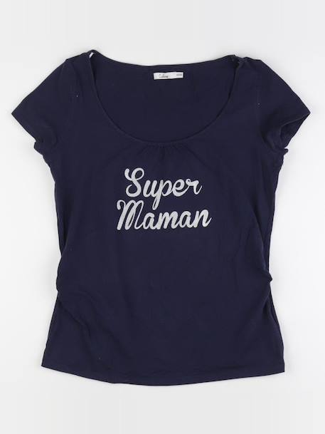 Tee-shirt grossesse - 42 à 44 Bleu 1 - vertbaudet enfant 