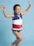 Maillot de bain flottant enfant - coquette Bleu / blanc 2 - vertbaudet enfant 
